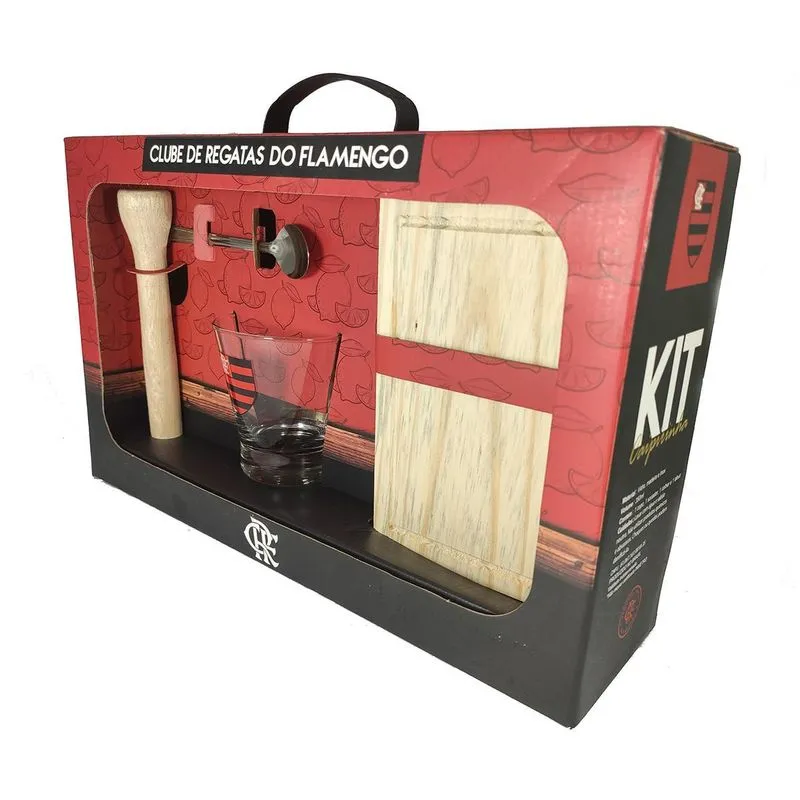 Kit Caipirinha Times De Futebol Presente Dia Dos Pais Flamen