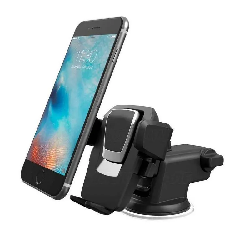 Suporte Veicular Universal Para Celular Com Ventosa C-1020