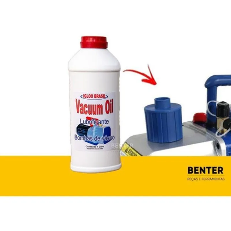 Lubrificante Para Bomba De Vácuo Vacuum 46 Refrigeração 1lt