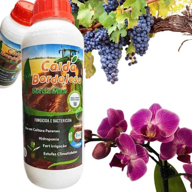 Calda Bordaleza Para Orquídeas E Plantas Controle Pragas 1l