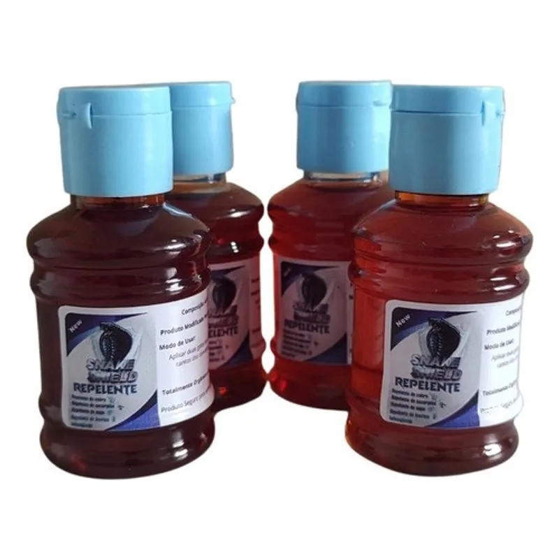 Kit 04 Uni Produto Veneno Repelente Contra Cobra E Escorpião