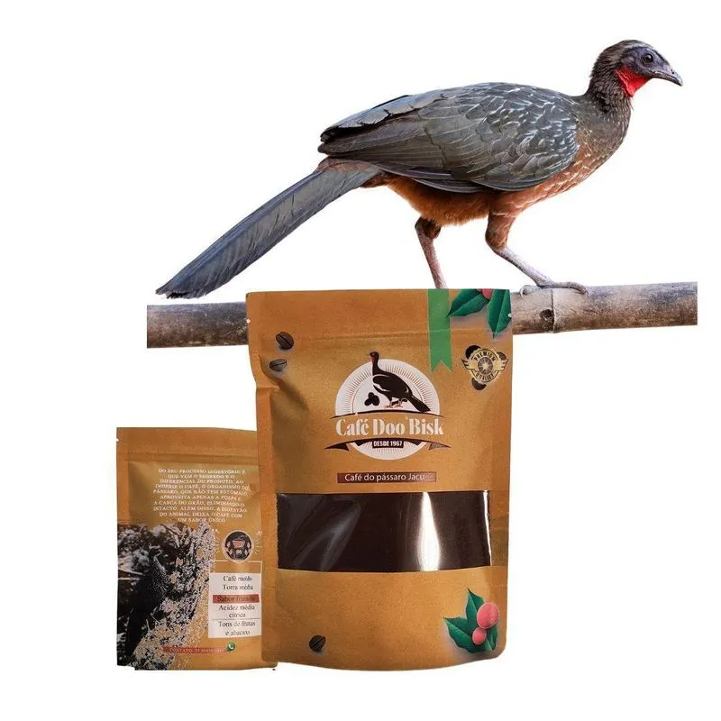 Café Jacu Raro Exotico/cafe Do Passarinho Jacu/bird 150 Gr