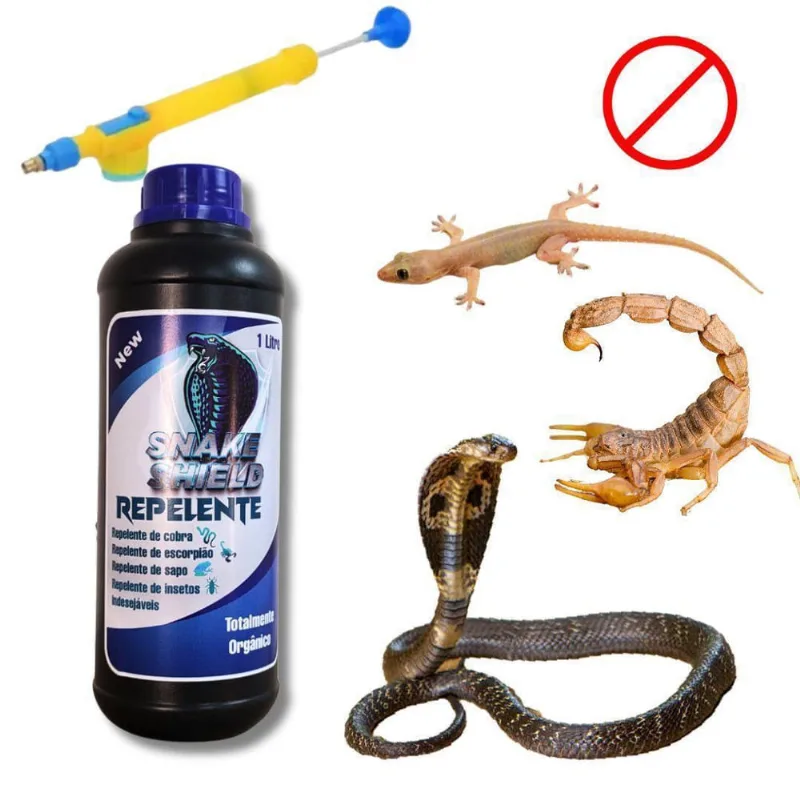 Kit Repelente Produto Espanta Cobras Casa/Como Expulsar Dica