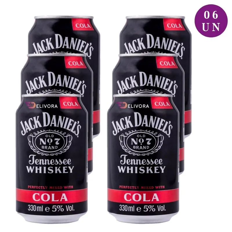 06 Jack Daniels Tennessee Cola 330ml