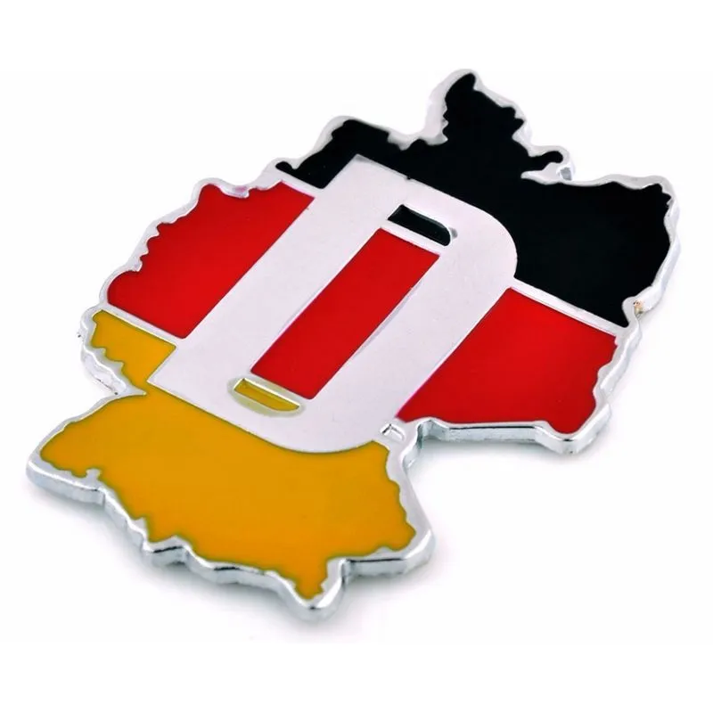 Emblema Mapa Alemanha Audi A3 A1 A4 A5 Q3 Q5 Tt Rs3