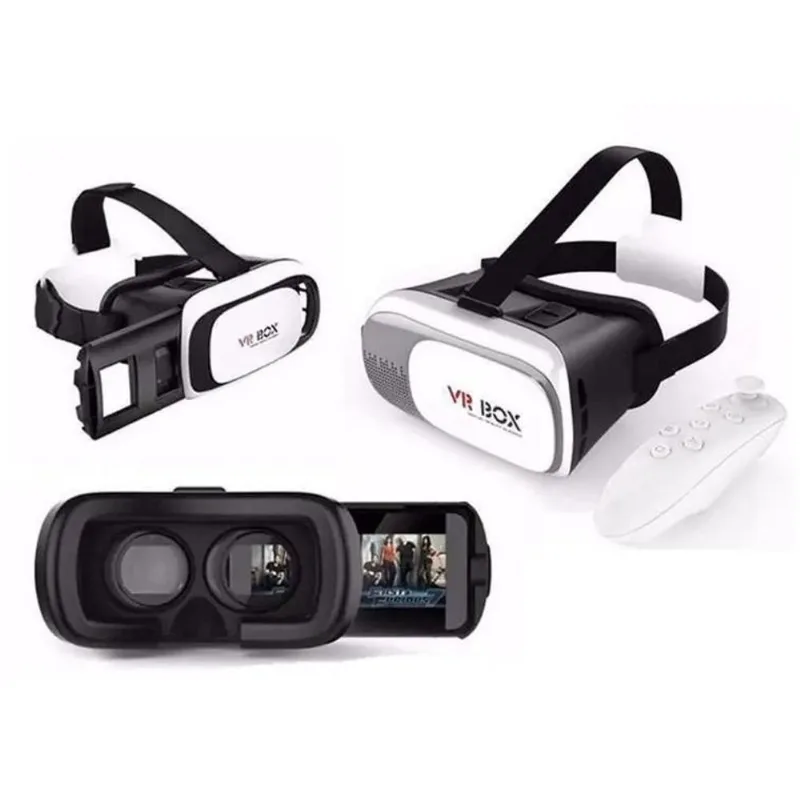 Óculos vr Box 2.0 + Controle Bluetooth - Valecom