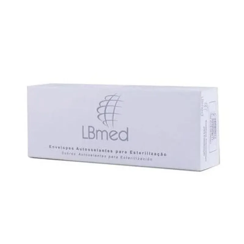 Envelope Auto Selante 70x230mm 100un - Lbmed