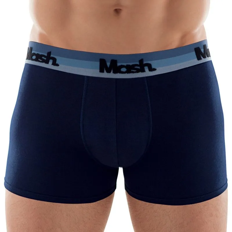 Cueca Boxer Cotton Azul marinho GG