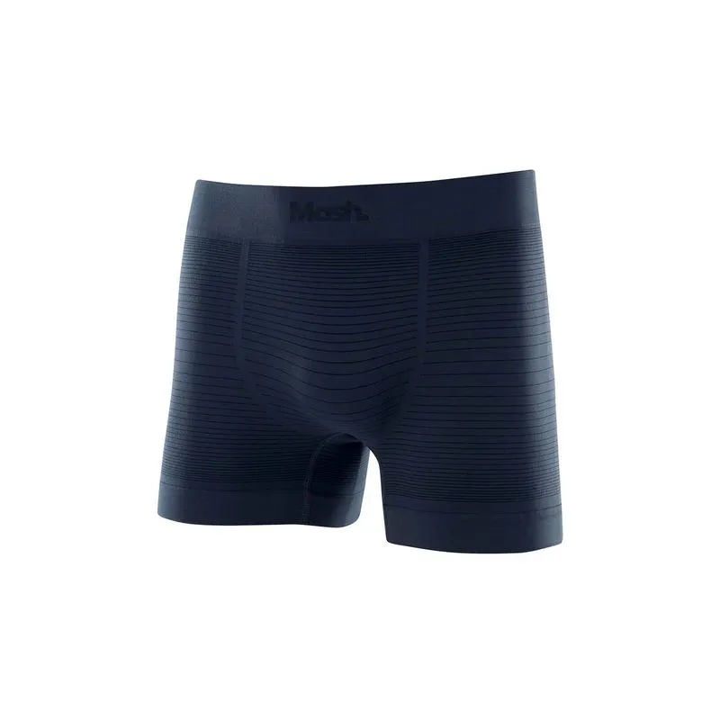 Cueca Boxer Microfibra sem Costura Jacquard Cinza Chumbo G