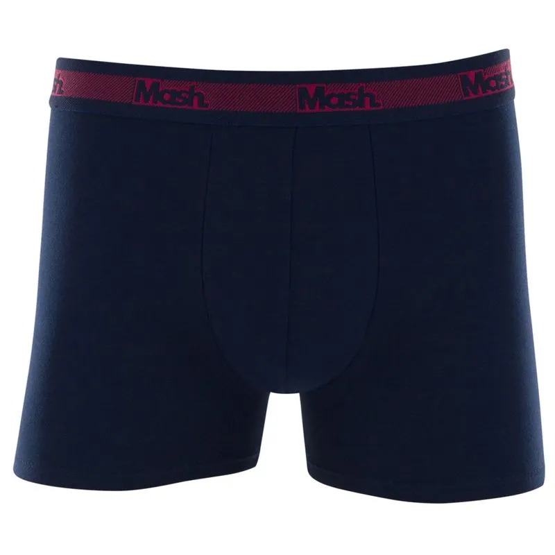 Cueca Boxer Cotton Azul escuro M