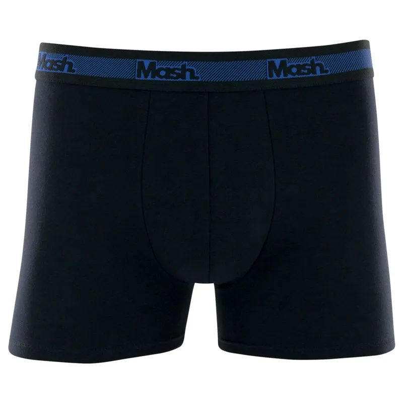 Cueca Boxer Cotton Preto 01 P