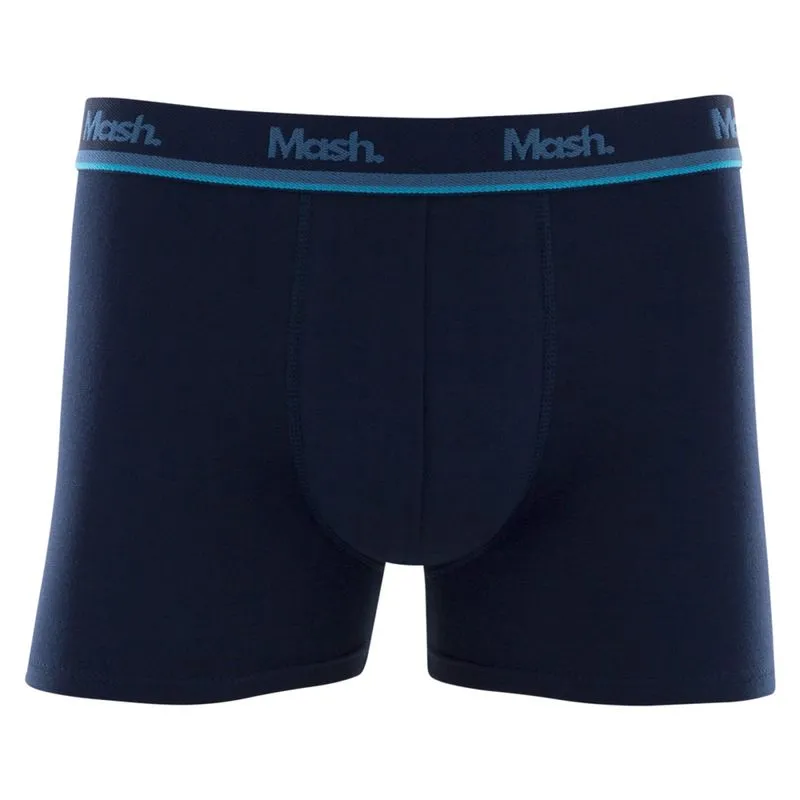 Cueca Boxer Cotton Azul marinho G