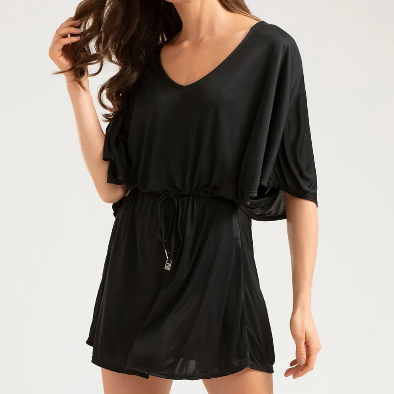 Saída De Praia Kaftan Liso She P