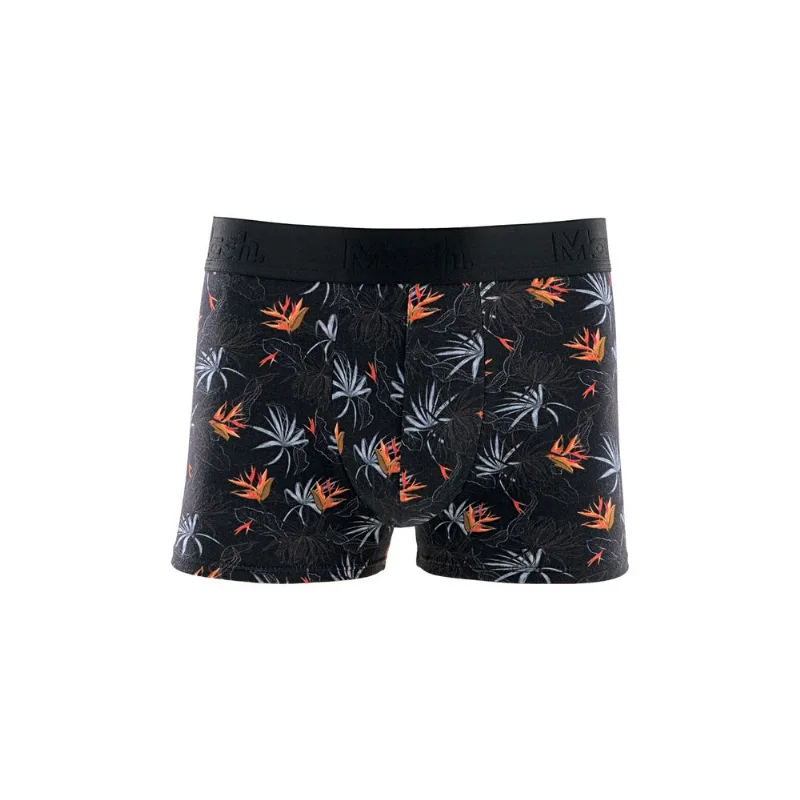 Cueca Boxer Estampada Cotton Preto P