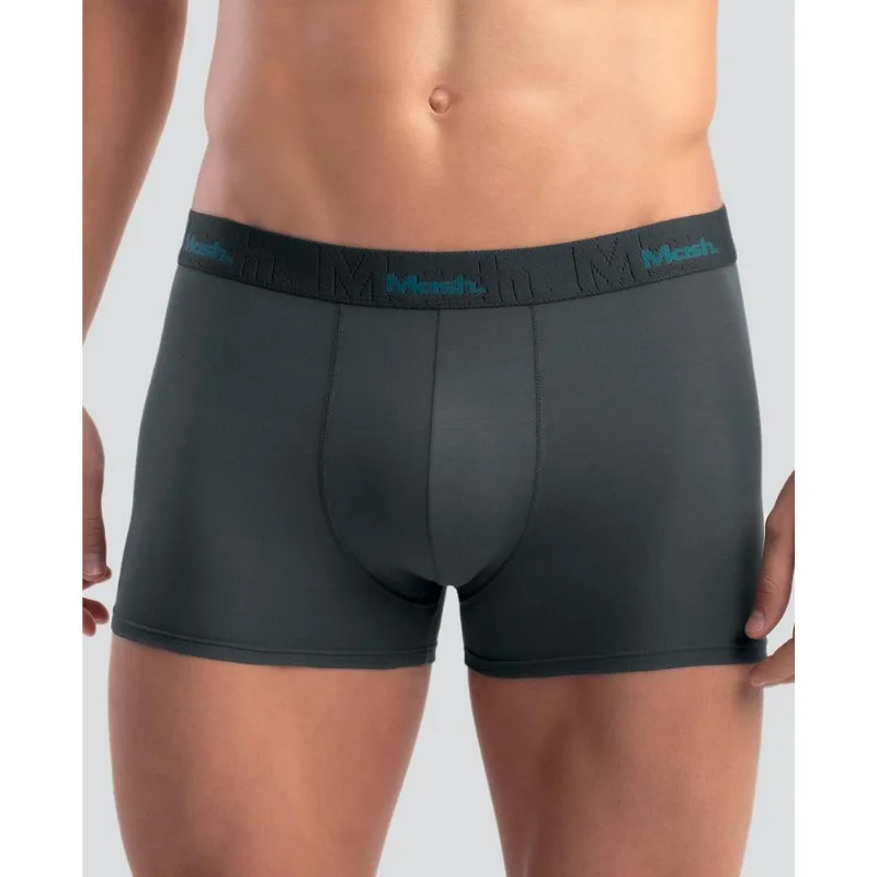 Cueca Boxer Modal Cinza Escuro M