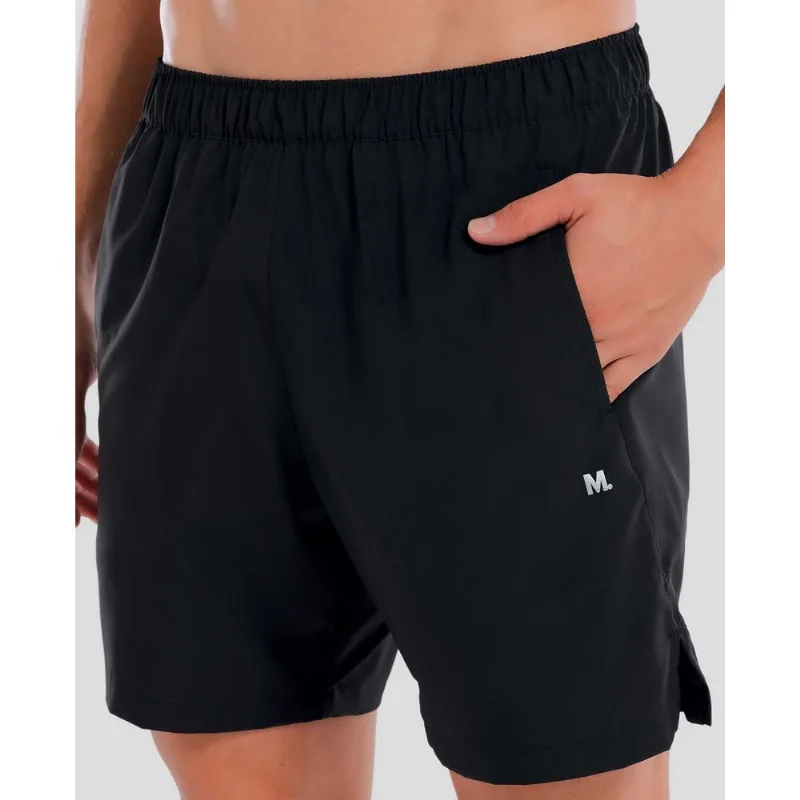Shorts Basico com Recorte Fitness Preto G