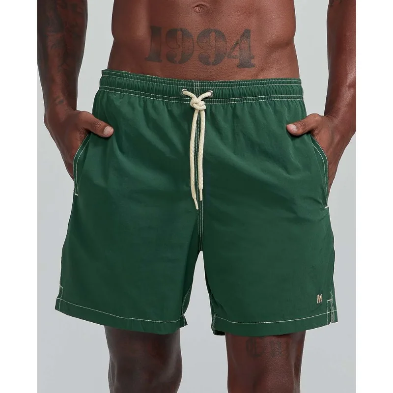 Shorts Poliamida Elastano Verde Escuro G