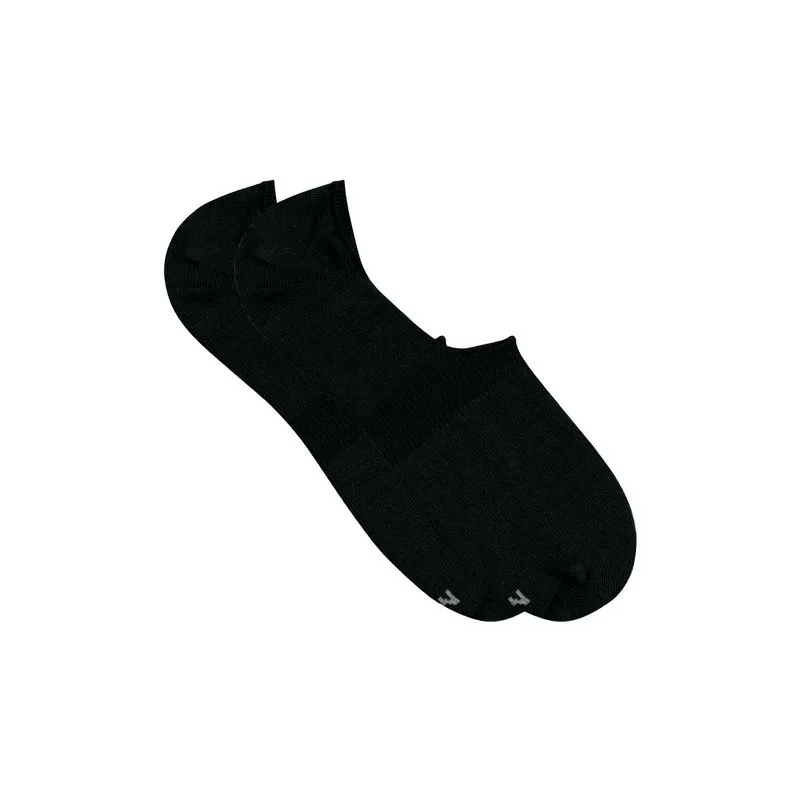 Kit 2 Pares Meia Esportiva Super Invisível Preto 34-38