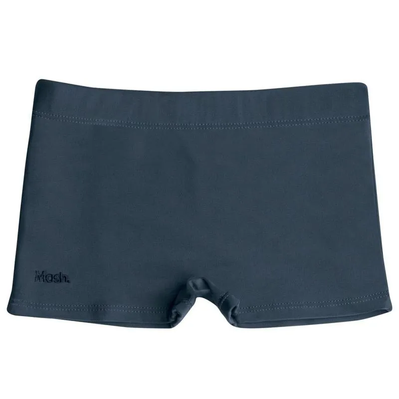 Sunga Mash Boxer Infantil Lisa Cinza Gg