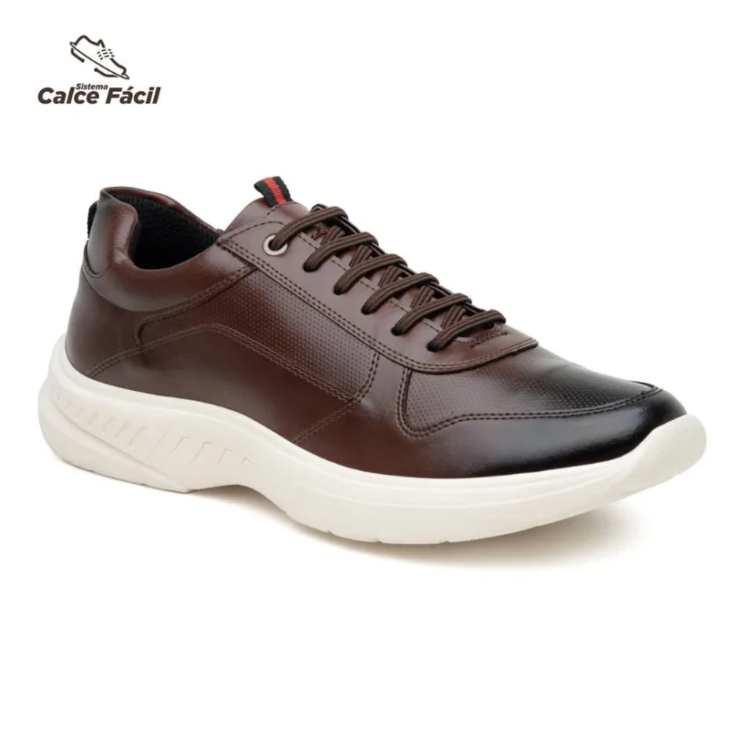 Sapatênis Calce Facil Conforto Ajustavel 34 a 44 Whisky 55001