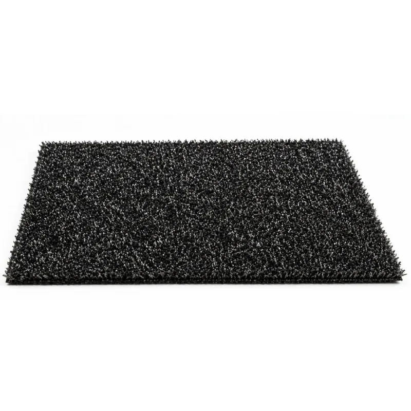 Grama Sintética Fitgrass Preta 14mm Rolo Com 1m² Decorativa