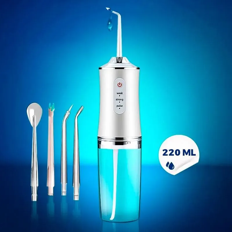 Limpador Bucal Elétrico Bivolt Recarregável Limpeza Completa