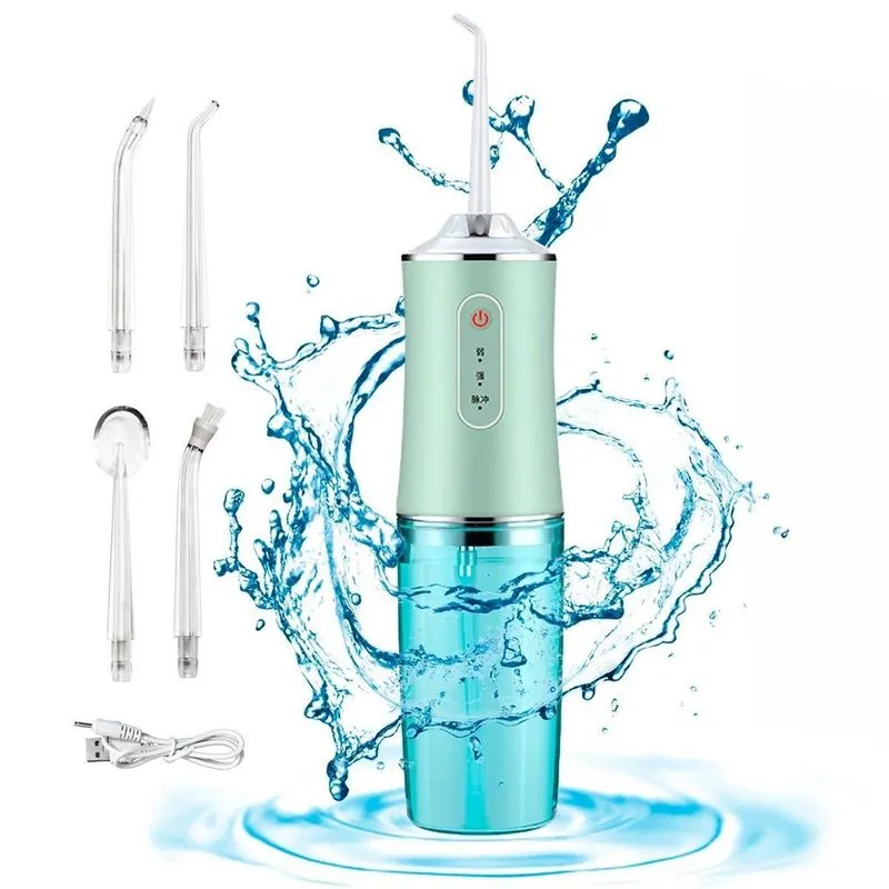 Limpador Bucal Elétrico Jato Potente Limpar Dentes Gengiva E