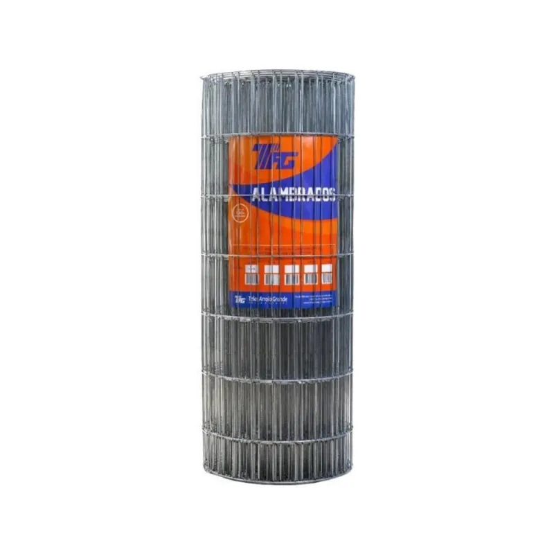 Tela soldada tag malha 5x15cm fio 2,76mm rl 25X1,2m