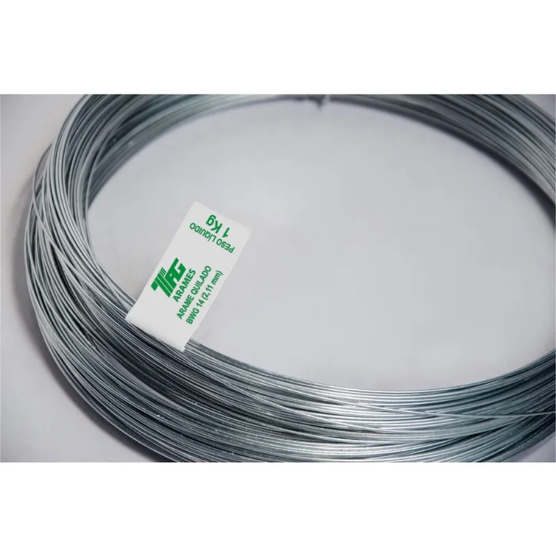 Arame galvanizado bwg 14 (2,10mm)
