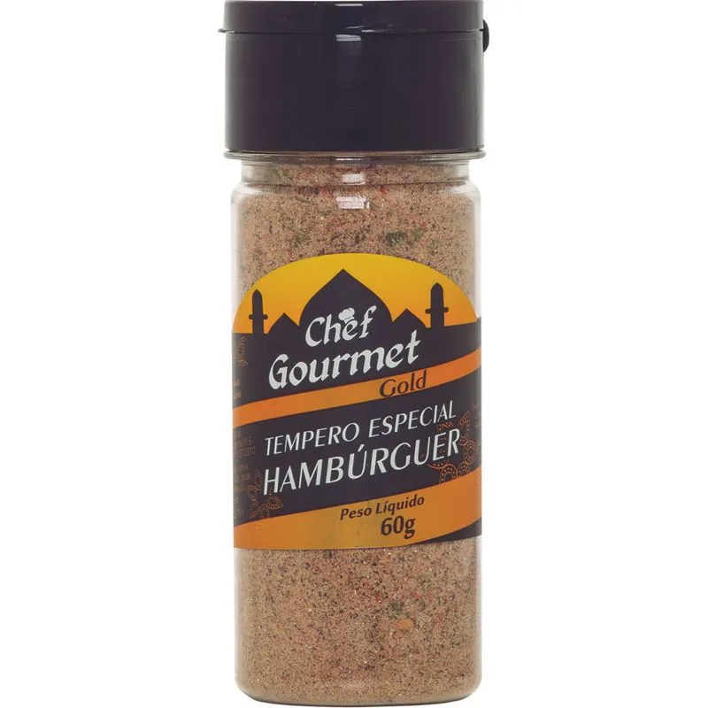 Tempero Especial Hamburguer 60g Chef Gourmet