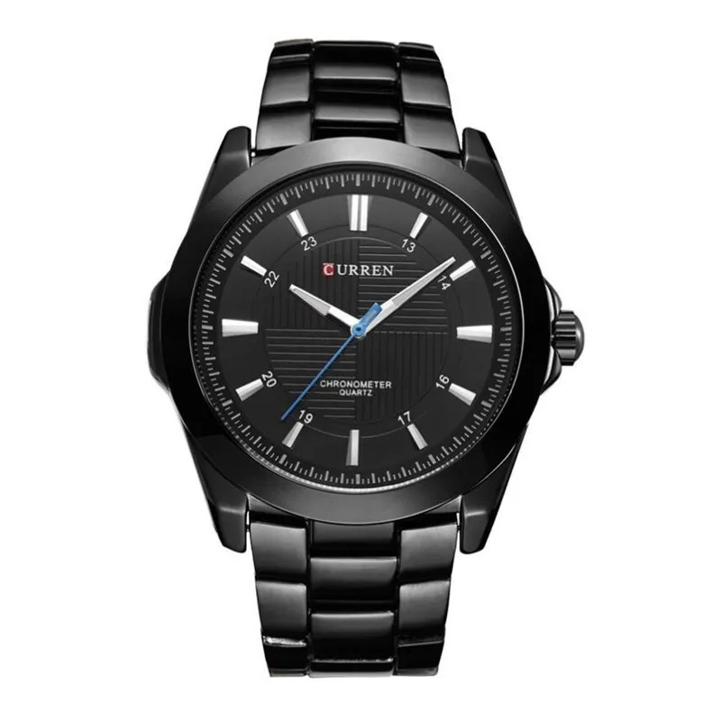 Relógio Masculino Curren 8109 Analógico Preto