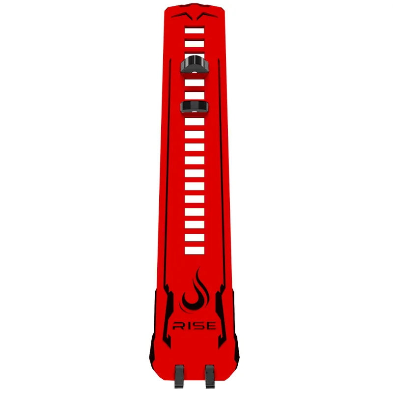 Suporte para Placa de Vídeo LVL2 Rise Mode RMSV04BR Preto e Vermelho