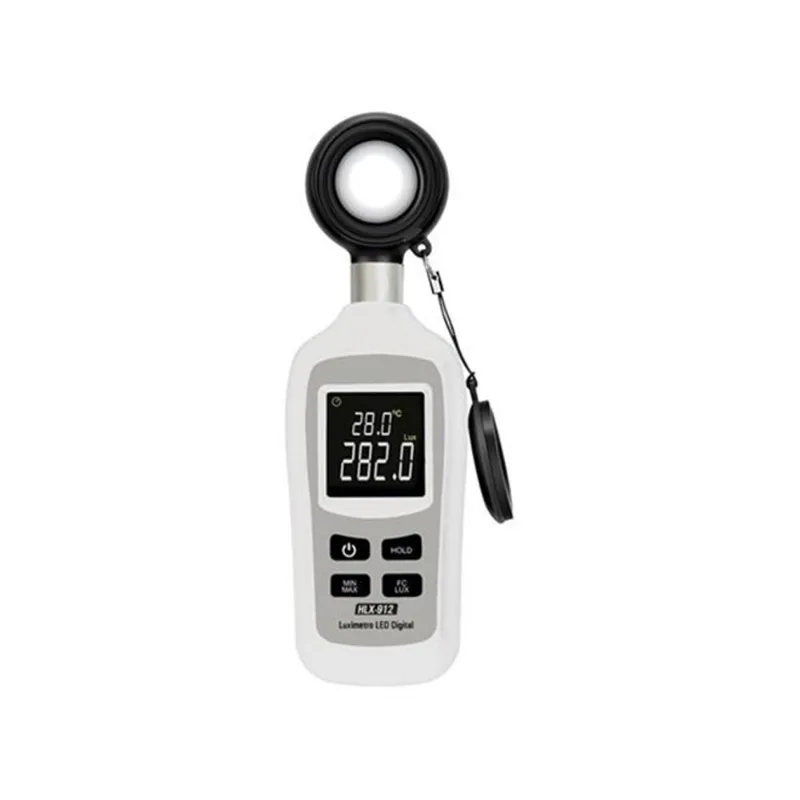 LUXIMETRO LED HIKARI MEDIDOR DE LUMINOSIDADE E TEMPERATURA PROFISSIONAL PORTATIL