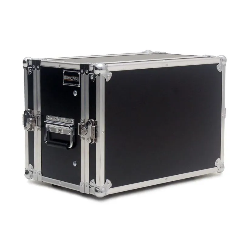 Hard Case Rack Mesa Behringer Mixer Xr16 Ou Xr18 + 3u
