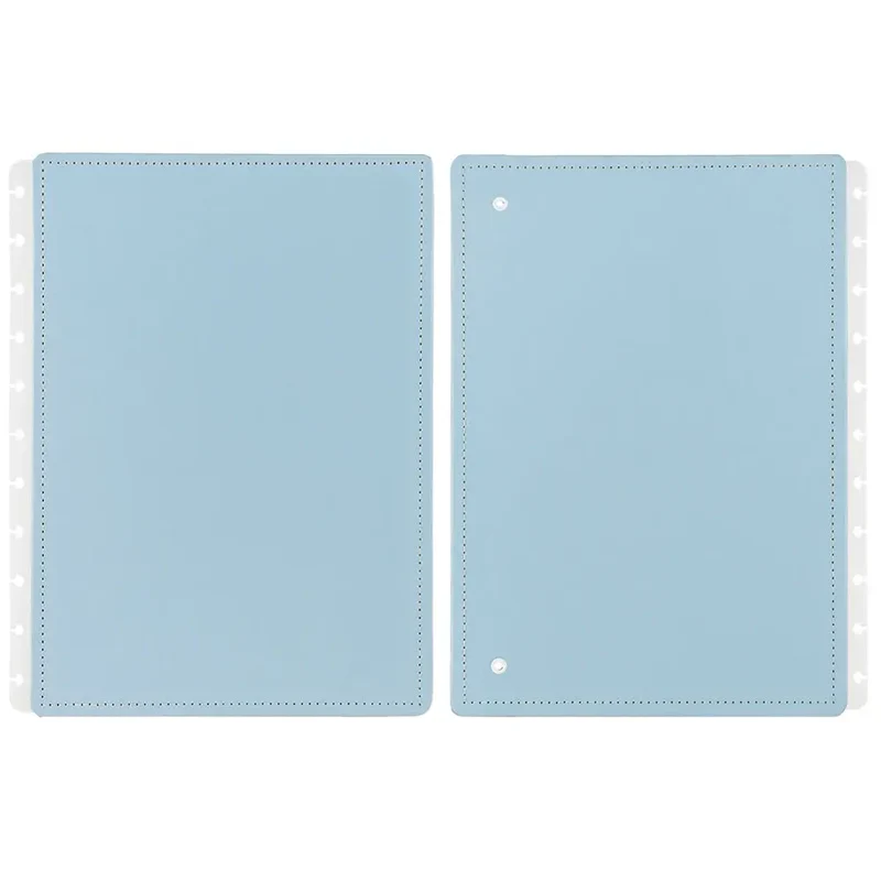 Capa e Contracapa Azul Pastel Grande