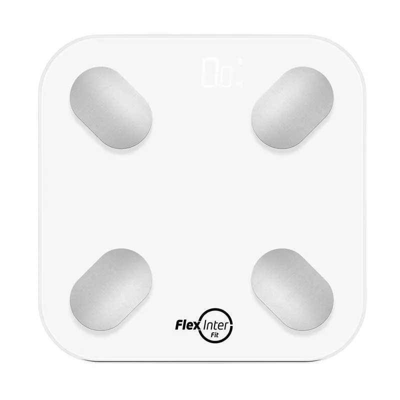 Balança Digital Smart Corporal Com Bioimpedância App Branca
