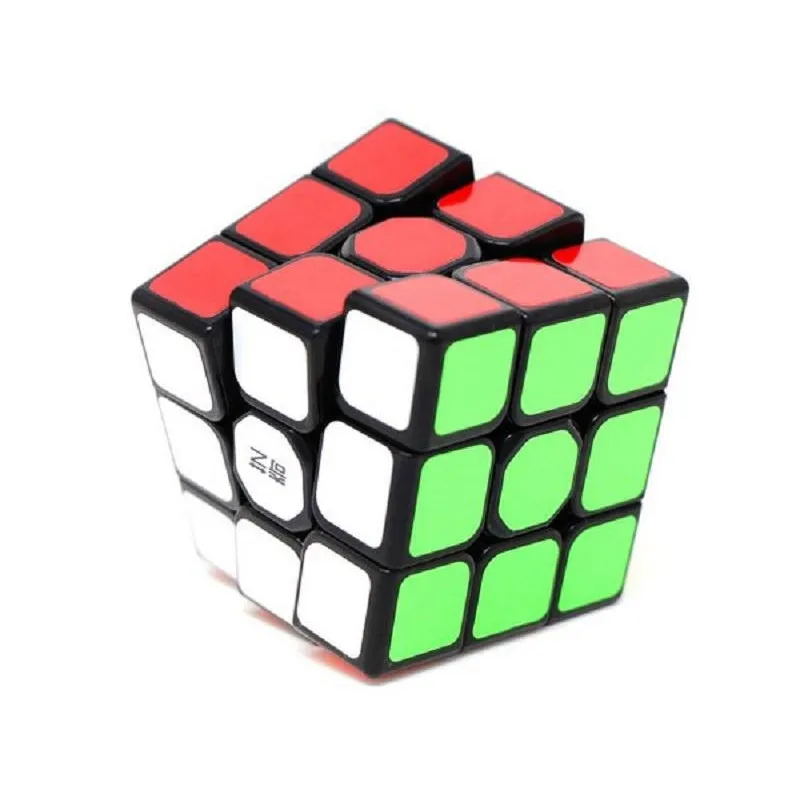 Cubo Mágico Profissional Qiyi 3X3X3 Sail W Black Qi Yi Preto