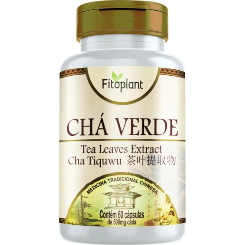 Cha Verde 500Mg 60 Capsulas