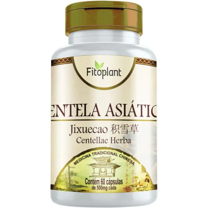Centela Asiatica 500mg 60 Caps Mtc