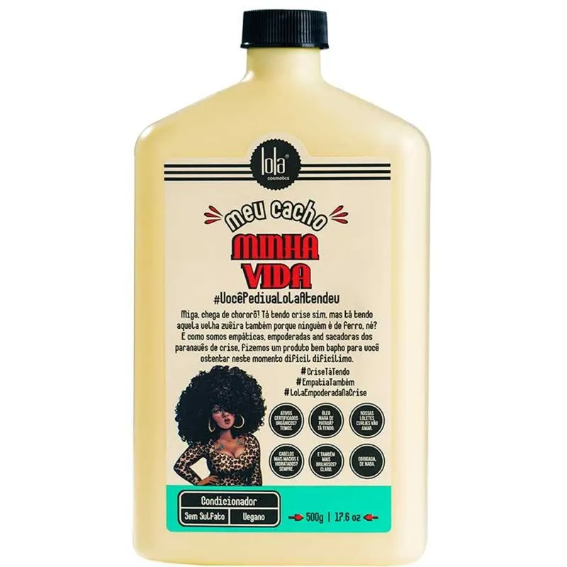 Condicionador Lola Cosmetics Meu Cacho Minha Vida - 500g