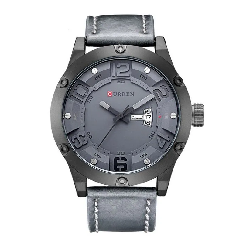 Relógio Masculino Curren Analógico 8251 - Cinza