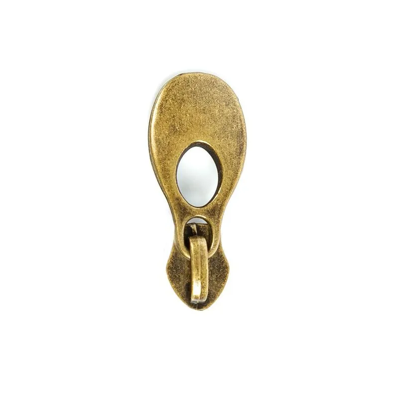 Cursor Zíper Gota Vazada Nº 5 - Ouro Velho - Durável