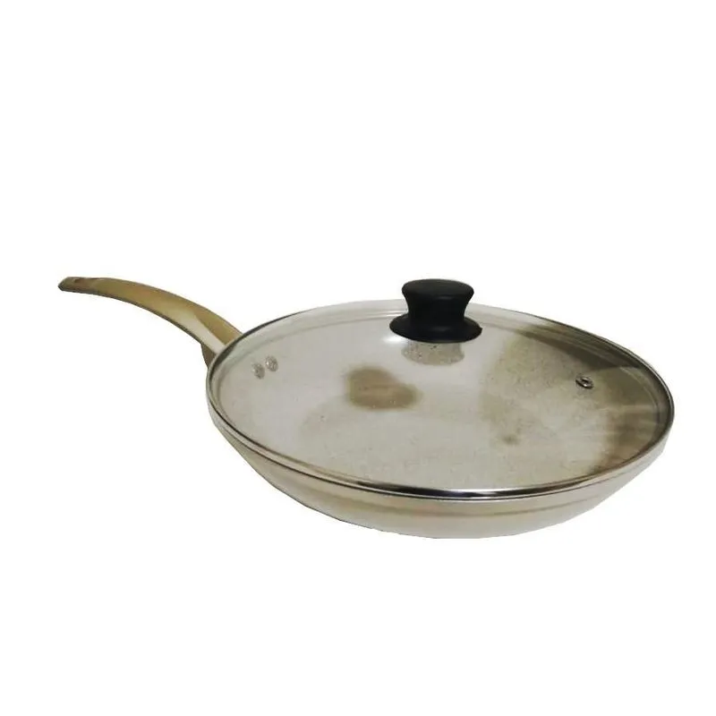 Frigideira De Cerâmica Antiaderente Indução 28cm Com Tampa