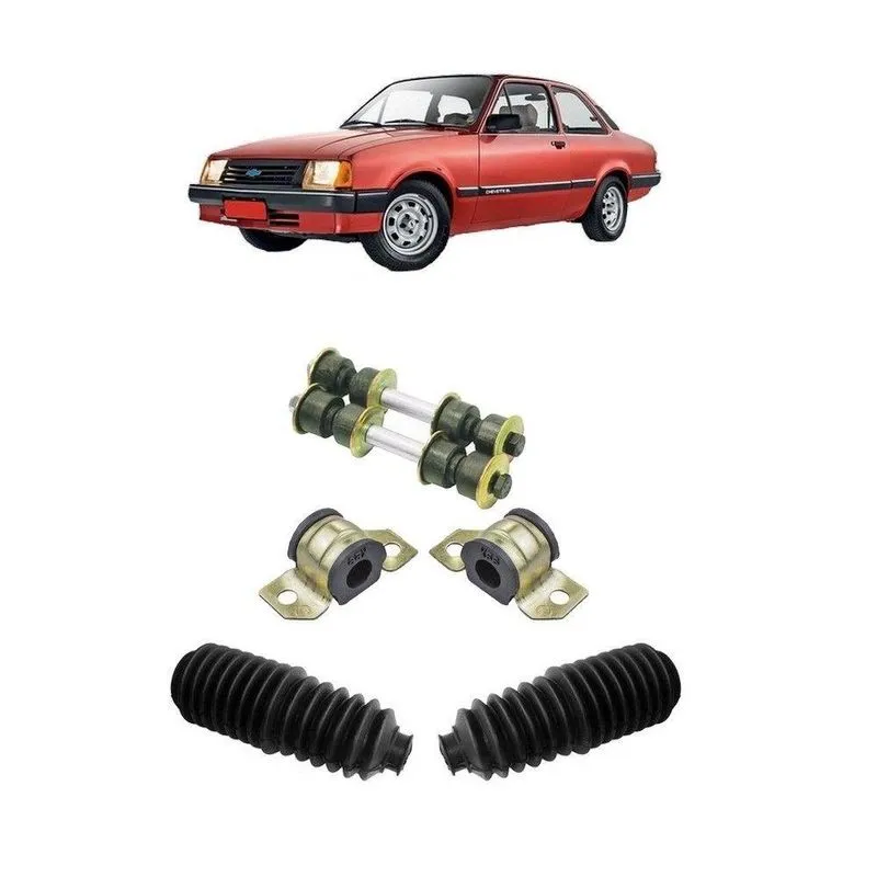 Kit Bucha Barra Chevy 500 83 84 85 86 87 88 89 Coifa Bieleta