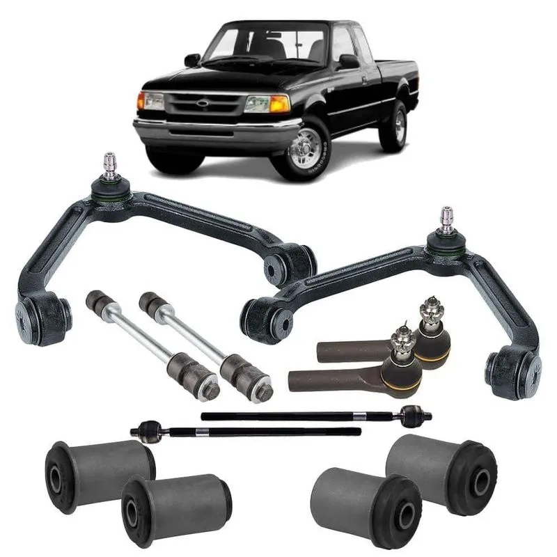 Kit Terminal Direção Ranger 2011 Bandeja Bucha Axial Bieleta