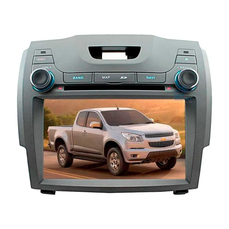 Central Kit Multimídia Aikon 8 Chevrolet S10 2013 A 2016