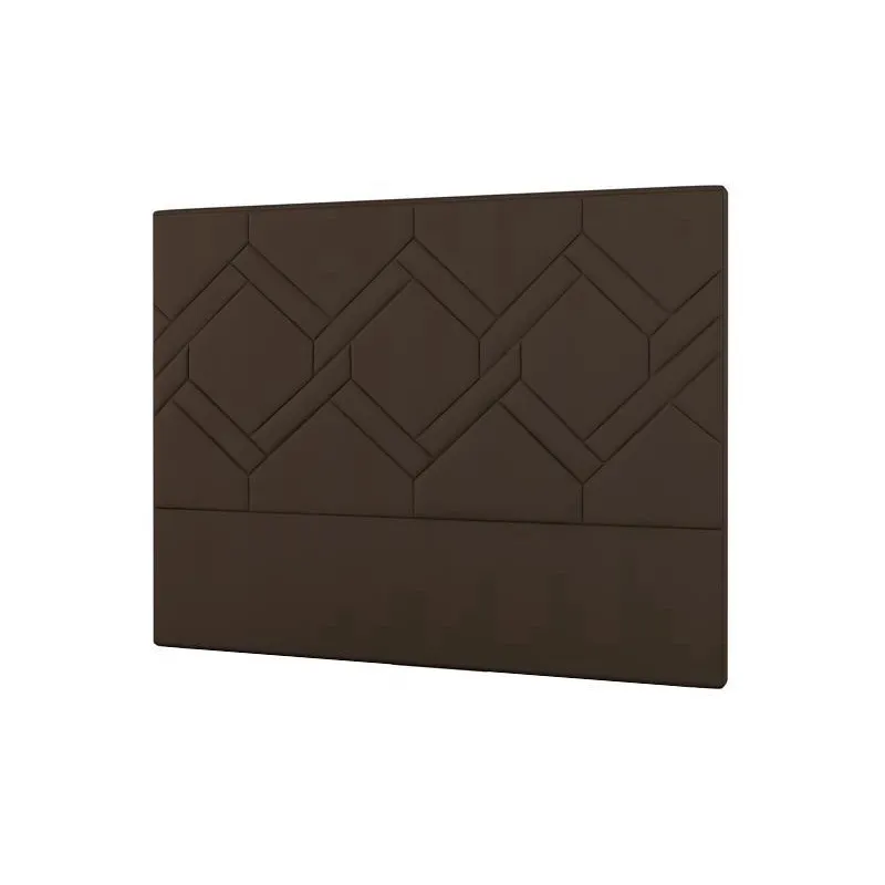 Cabeceira Lima Plus Queen 1600mm Suede Chocolate - Simbal