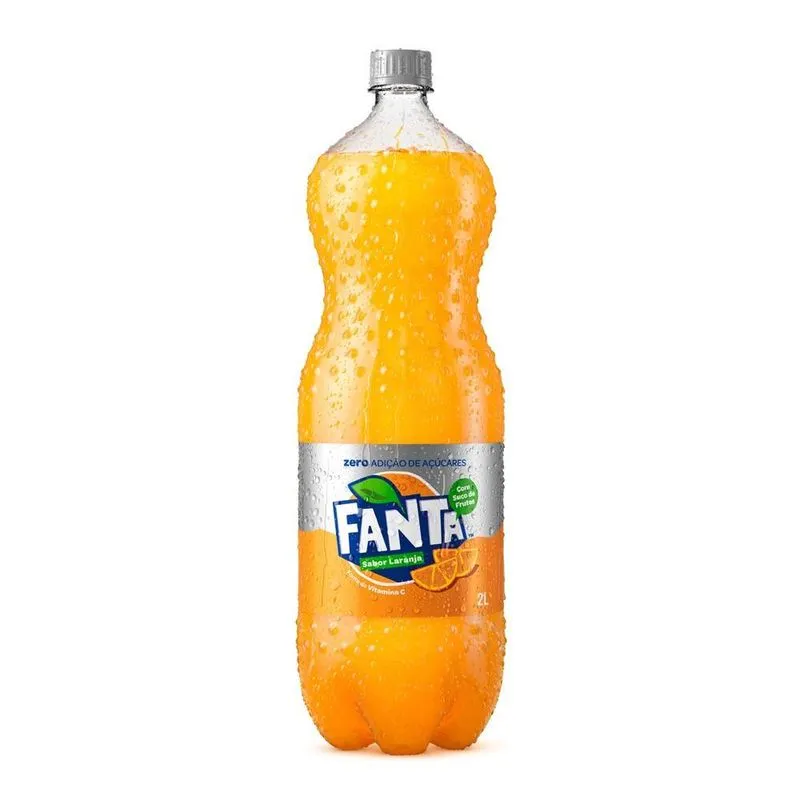 Refrigerante Fanta Laranja Sem Açúcar 2 Litros