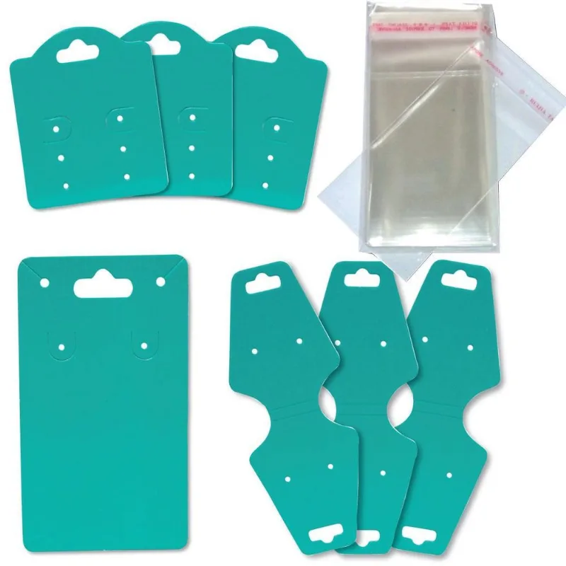 Kit Venda Mais Biju Cartela Para Bijuteria 3 Modelo Saquinho