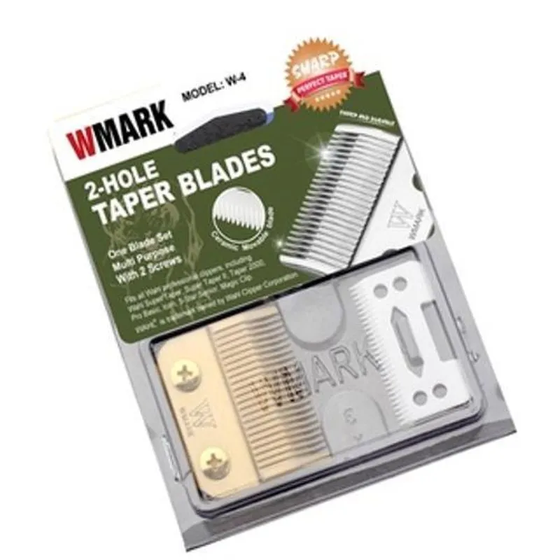 Laminas Taper Dourada Wmark Ceramica + Aço Profissional W4